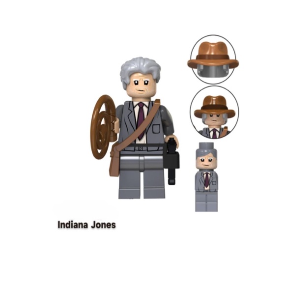Indiana Jones 10 Minifigures Set - Custom Minifigures Building Block - Picture 8 of 10